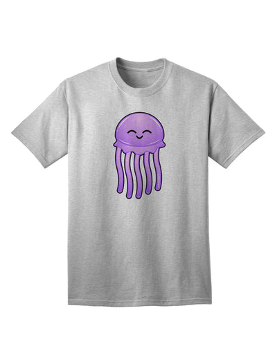 Stylish and Trendy Adult T-Shirt featuring Adorable Jellyfish Design by TooLoud-Mens T-shirts-TooLoud-AshGray-Small-Davson Sales