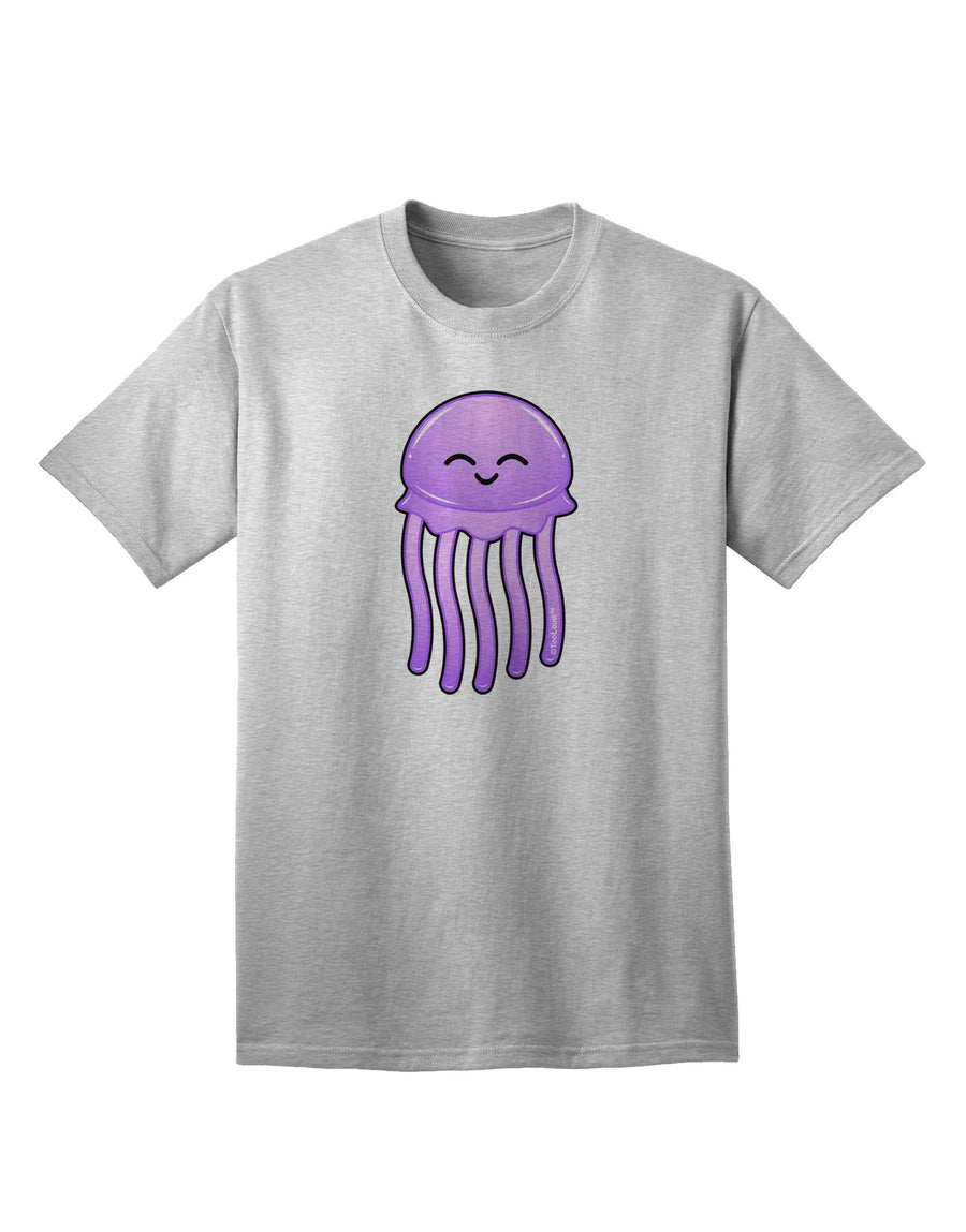 Stylish and Trendy Adult T-Shirt featuring Adorable Jellyfish Design by TooLoud-Mens T-shirts-TooLoud-White-Small-Davson Sales