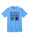 Stylish and Trendy Adult T-Shirt featuring Peanut Butter and Jealous Design by TooLoud-Mens T-shirts-TooLoud-Aquatic-Blue-Small-Davson Sales