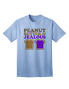 Stylish and Trendy Adult T-Shirt featuring Peanut Butter and Jealous Design by TooLoud-Mens T-shirts-TooLoud-Light-Blue-Small-Davson Sales