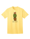 Stylish and Trendy Cactus-themed Adult T-Shirt by TooLoud-Mens T-shirts-TooLoud-Yellow-Small-Davson Sales