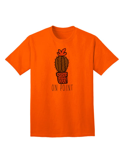 Stylish and Trendy Cactus-themed Adult T-Shirt by TooLoud-Mens T-shirts-TooLoud-Orange-Small-Davson Sales