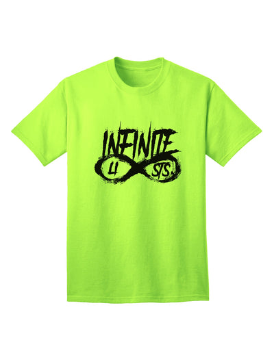 Stylish and Trendy Infinite Lists Adult T-Shirt by TooLoud-Mens T-shirts-TooLoud-Neon-Green-Small-Davson Sales