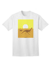 Stylish and Trendy Jurassic Dinosaur Sunrise Adult T-Shirt - A Must-Have for Fashion Enthusiasts-Mens T-shirts-TooLoud-White-Small-Davson Sales