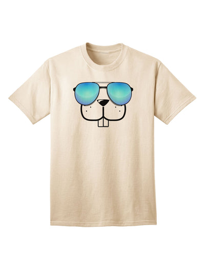 Stylish and Trendy Kyu-T Face - Buckley Cool Sunglasses Adult T-Shirt-Mens T-shirts-TooLoud-Natural-Small-Davson Sales