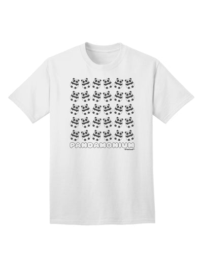 Stylish and Trendy Pandamonium Pandas Adult T-Shirt by TooLoud-Mens T-shirts-TooLoud-White-Small-Davson Sales