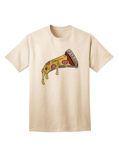 Stylish and Trendy Pizza Slice Adult T-Shirt by TooLoud-Mens T-shirts-TooLoud-Natural-Small-Davson Sales