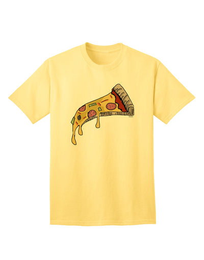 Stylish and Trendy Pizza Slice Adult T-Shirt by TooLoud-Mens T-shirts-TooLoud-Yellow-Small-Davson Sales