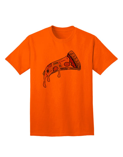 Stylish and Trendy Pizza Slice Adult T-Shirt by TooLoud-Mens T-shirts-TooLoud-Orange-Small-Davson Sales