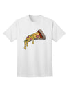 Stylish and Trendy Pizza Slice Adult T-Shirt by TooLoud-Mens T-shirts-TooLoud-White-Small-Davson Sales