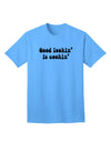 Stylish and Trendy - Text Adult T-Shirt for a Fashionable Look-Mens T-shirts-TooLoud-Aquatic-Blue-Small-Davson Sales