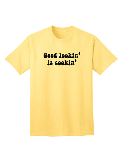 Stylish and Trendy - Text Adult T-Shirt for a Fashionable Look-Mens T-shirts-TooLoud-Yellow-Small-Davson Sales