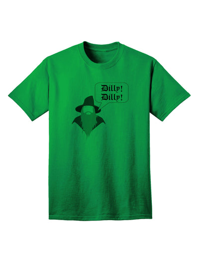 Stylish and Trendy Wizard Dilly Dilly Adult T-Shirt by TooLoud-Mens T-shirts-TooLoud-Kelly-Green-Small-Davson Sales