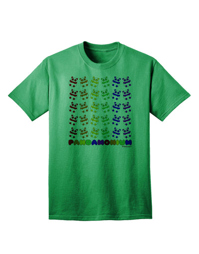 Stylish and Vibrant Adult T-Shirt - Pandamonium Rainbow Pandas by TooLoud-Mens T-shirts-TooLoud-Kelly-Green-Small-Davson Sales