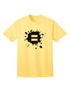 Stylish and Vibrant Equal Paint Splatter Adult T-Shirt by TooLoud-Mens T-shirts-TooLoud-Yellow-Small-Davson Sales