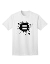 Stylish and Vibrant Equal Paint Splatter Adult T-Shirt by TooLoud-Mens T-shirts-TooLoud-White-Small-Davson Sales