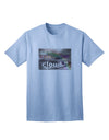 Stylish and Vibrant Rainbow in Cloud M Angelou Adult T-Shirt by TooLoud-Mens T-shirts-TooLoud-Light-Blue-Small-Davson Sales