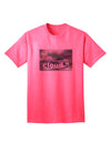 Stylish and Vibrant Rainbow in Cloud M Angelou Adult T-Shirt by TooLoud-Mens T-shirts-TooLoud-Neon-Pink-Small-Davson Sales