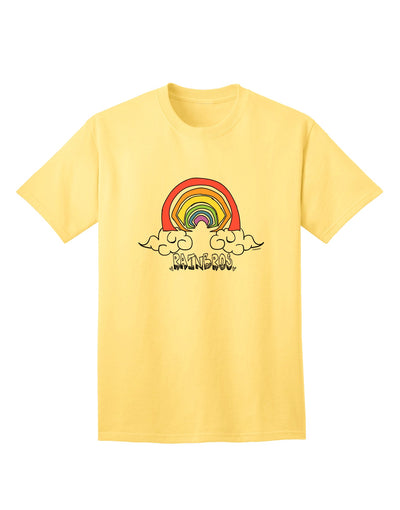 Stylish and Vibrant Rainbros Bros Adult T-Shirt from TooLoud-Mens T-shirts-TooLoud-Yellow-Small-Davson Sales