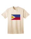 Stylishly Distressed Philippines Flag Adult T-Shirt by TooLoud-Mens T-shirts-TooLoud-Natural-Small-Davson Sales