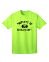Stylishly Worn-In Mathletic Department Adult T-Shirt by TooLoud-Mens T-shirts-TooLoud-Neon-Green-Small-Davson Sales