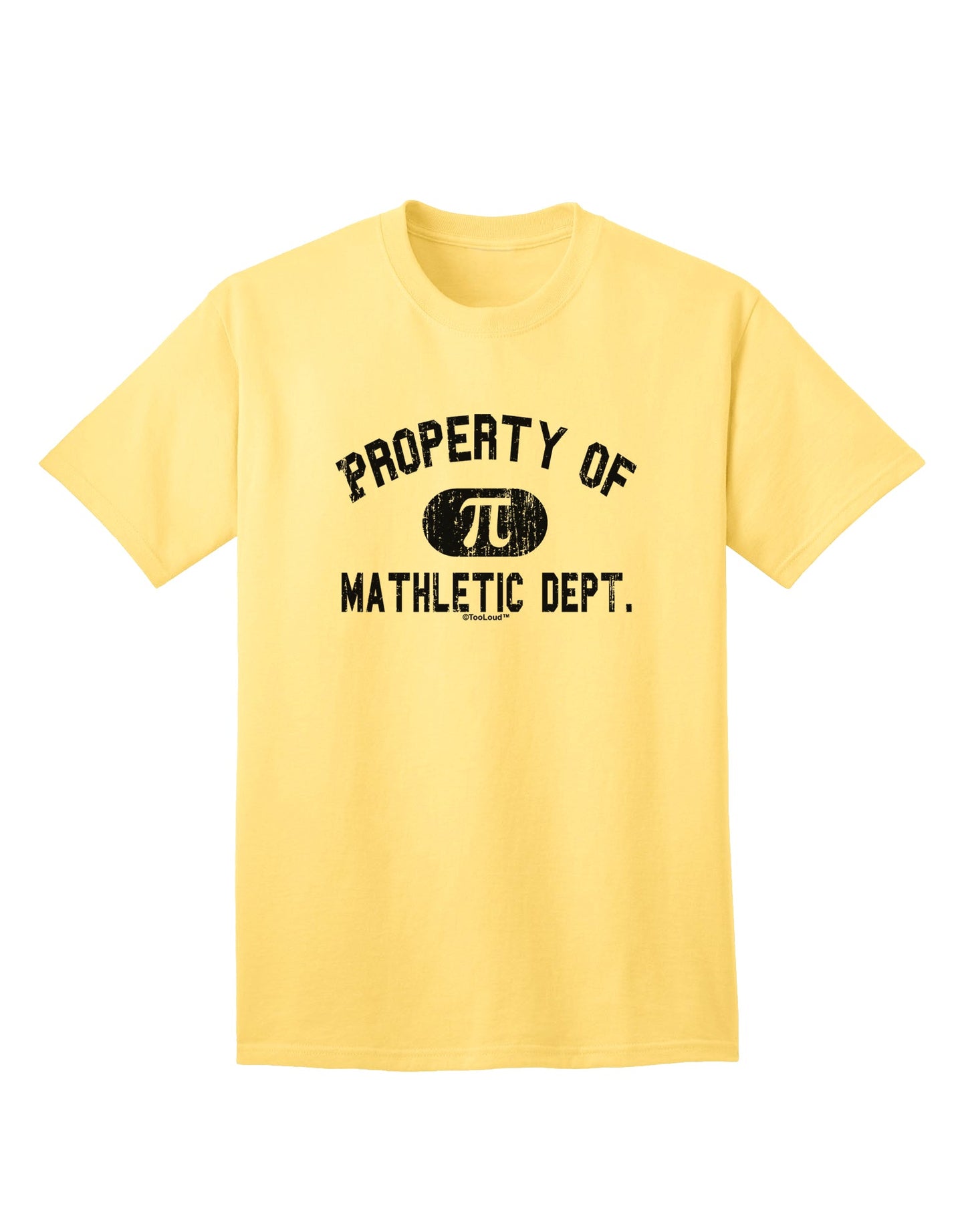 Stylishly Worn-In Mathletic Department Adult T-Shirt by TooLoud-Mens T-shirts-TooLoud-Yellow-Small-Davson Sales