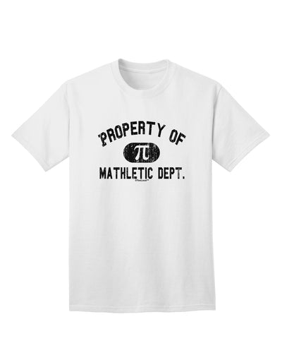 Stylishly Worn-In Mathletic Department Adult T-Shirt by TooLoud-Mens T-shirts-TooLoud-White-Small-Davson Sales
