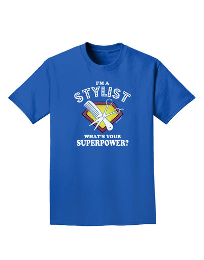 Stylist - Superpower Adult Dark T-Shirt-Mens T-Shirt-TooLoud-Royal-Blue-Small-Davson Sales