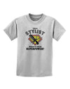 Stylist - Superpower Childrens T-Shirt-Childrens T-Shirt-TooLoud-AshGray-X-Small-Davson Sales