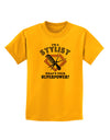 Stylist - Superpower Childrens T-Shirt-Childrens T-Shirt-TooLoud-Gold-X-Small-Davson Sales