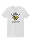 Stylist - Superpower Womens T-Shirt-Womens T-Shirt-TooLoud-White-X-Small-Davson Sales