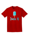 Suck It Popsicle Adult Dark T-Shirt-Mens T-Shirt-TooLoud-Red-Small-Davson Sales