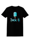 Suck It Popsicle Womens Dark T-Shirt-Womens T-Shirt-TooLoud-Black-X-Small-Davson Sales