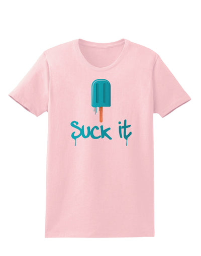 Suck It Popsicle Womens T-Shirt-Womens T-Shirt-TooLoud-PalePink-X-Small-Davson Sales