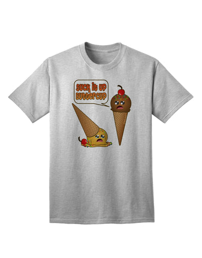 Suck It Up Buttercup Icecream Adult T-Shirt-unisex t-shirt-TooLoud-AshGray-Small-Davson Sales