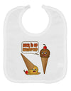 Suck It Up Buttercup Icecream Baby Bib