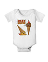 Suck It Up Buttercup Icecream Baby Romper Bodysuit-Baby Romper-TooLoud-White-06-Months-Davson Sales