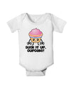 Suck It Up Cupcake Design Baby Romper Bodysuit by TooLoud-Baby Romper-TooLoud-White-06-Months-Davson Sales