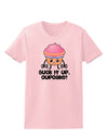 Suck It Up Cupcake Design Womens T-Shirt by TooLoud-Womens T-Shirt-TooLoud-PalePink-X-Small-Davson Sales