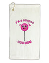 Sucker For You Micro Terry Gromet Golf Towel 16 x 25 inch-Golf Towel-TooLoud-White-Davson Sales