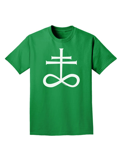 Sulphur Cross Adult Dark T-Shirt-Mens T-Shirt-TooLoud-Kelly-Green-Small-Davson Sales