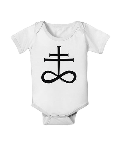 Sulphur Cross Baby Romper Bodysuit-Baby Romper-TooLoud-White-06-Months-Davson Sales