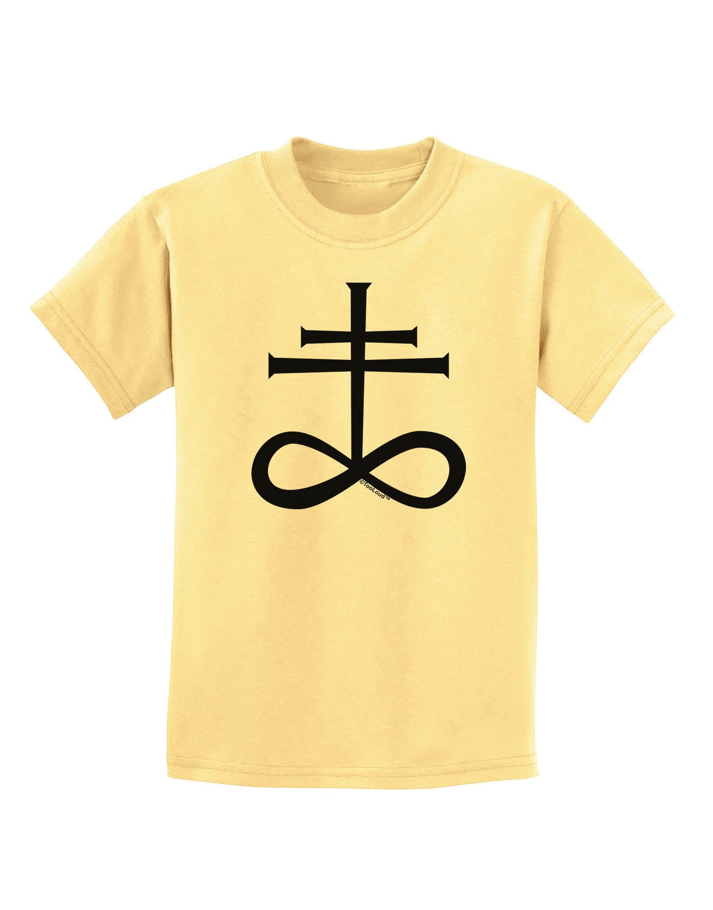 Sulphur Cross Childrens T-Shirt-Childrens T-Shirt-TooLoud-Daffodil-Yellow-X-Small-Davson Sales
