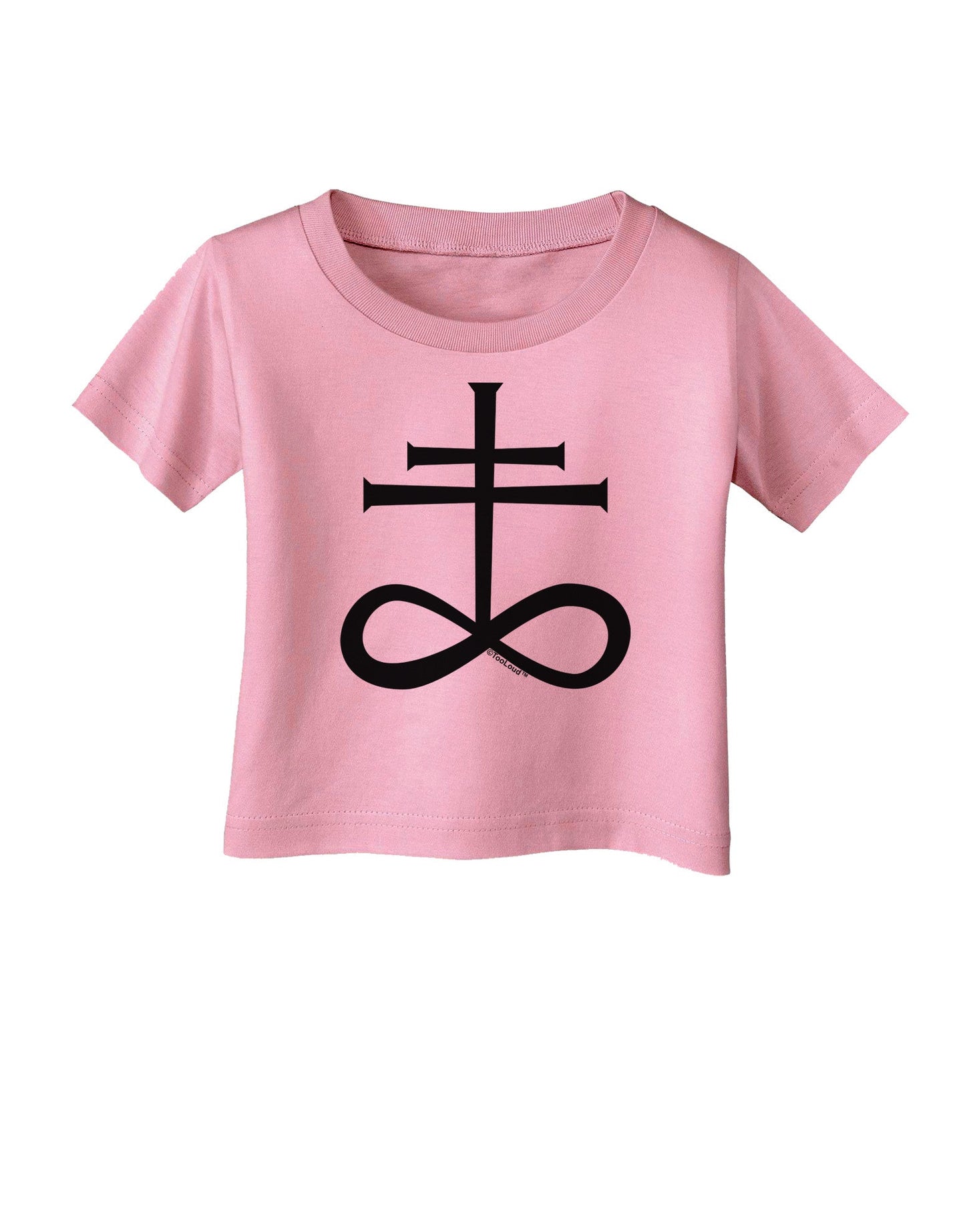 Sulphur Cross Infant T-Shirt-Infant T-Shirt-TooLoud-Candy-Pink-06-Months-Davson Sales