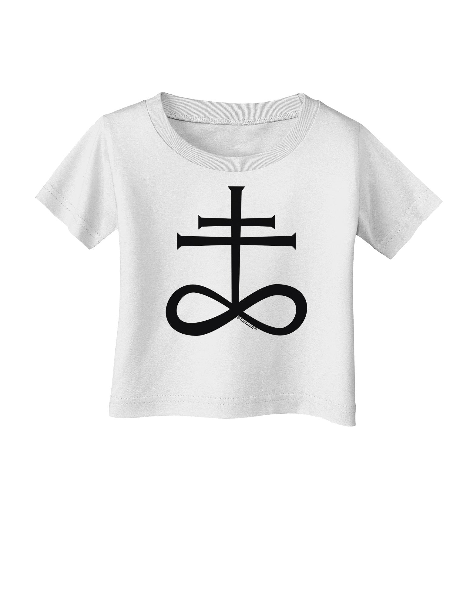 Sulphur Cross Infant T-Shirt-Infant T-Shirt-TooLoud-White-06-Months-Davson Sales