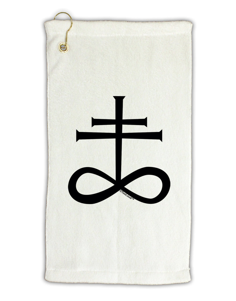 Sulphur Cross Micro Terry Gromet Golf Towel 16 x 25 inch-Golf Towel-TooLoud-White-Davson Sales