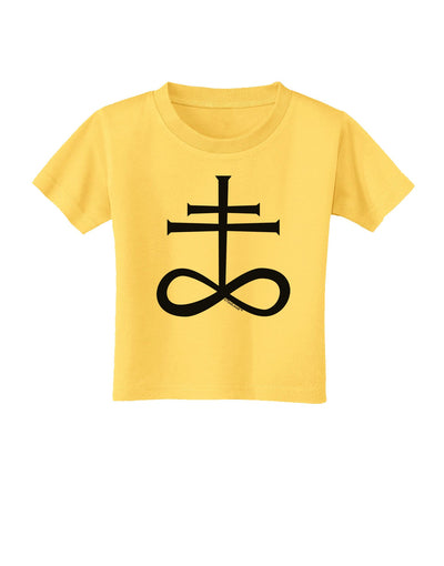 Sulphur Cross Toddler T-Shirt-Toddler T-Shirt-TooLoud-Yellow-2T-Davson Sales