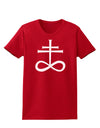 Sulphur Cross Womens Dark T-Shirt-TooLoud-Red-X-Small-Davson Sales