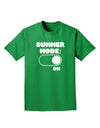 Summer Mode On Adult Dark T-Shirt by TooLoud-Mens T-Shirt-TooLoud-Kelly-Green-Small-Davson Sales