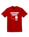 Summer Mode On Adult Dark T-Shirt by TooLoud-Mens T-Shirt-TooLoud-Red-Small-Davson Sales